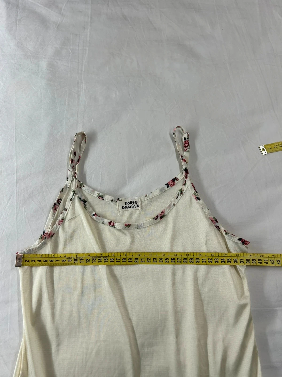 Vestido chique casual holly bracken vintage branco creme multicolor – photo 6